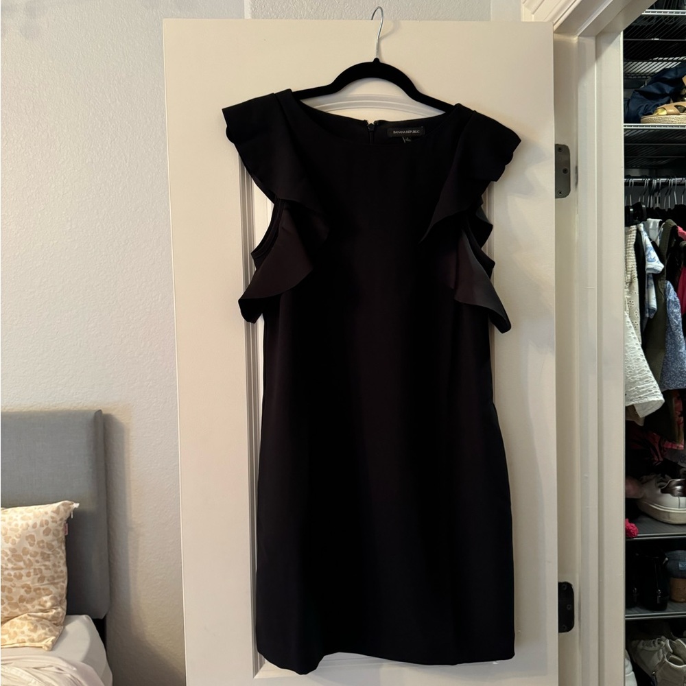 Banana Republic Black Mini Dress